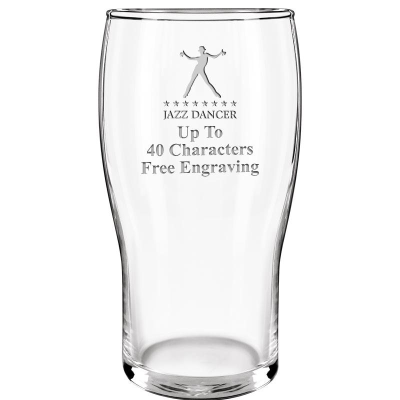 19.3oz BELFAST BEER GLASS