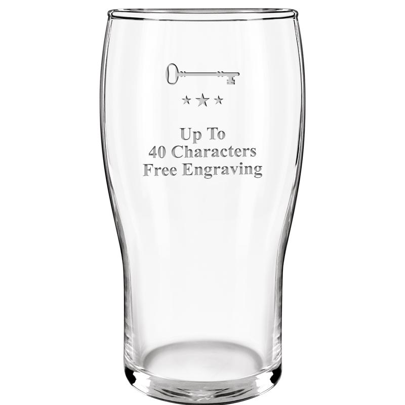 19.3oz BELFAST BEER GLASS