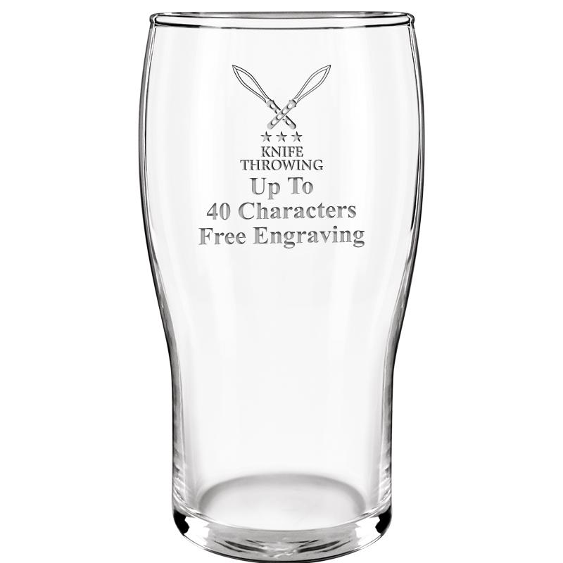 19.3oz BELFAST BEER GLASS
