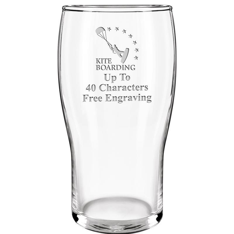 19.3oz BELFAST BEER GLASS