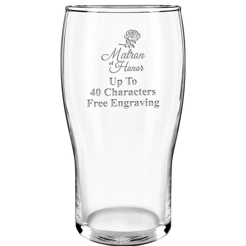 19.3oz BELFAST BEER GLASS