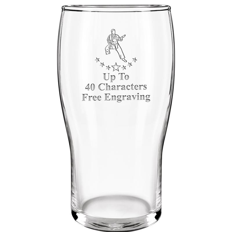 19.3oz BELFAST BEER GLASS