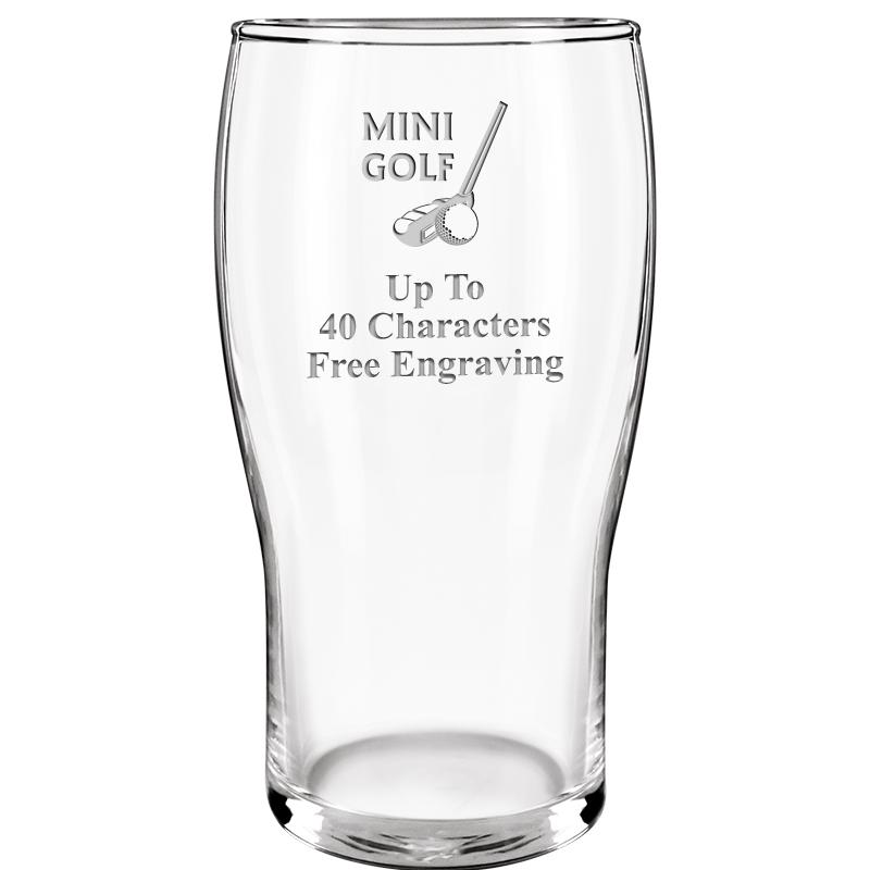 19.3oz BELFAST BEER GLASS