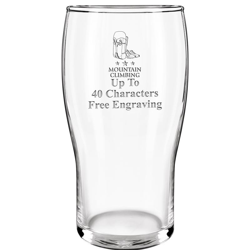 19.3oz BELFAST BEER GLASS