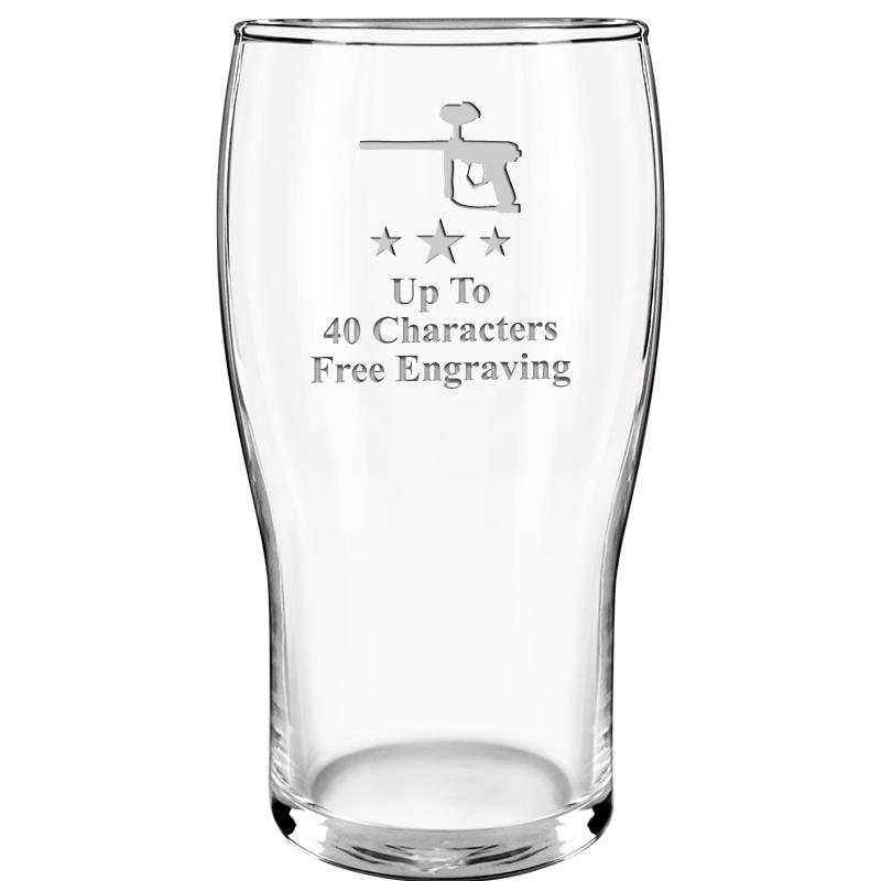 19.3oz BELFAST BEER GLASS
