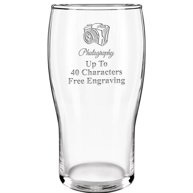19.3oz BELFAST BEER GLASS