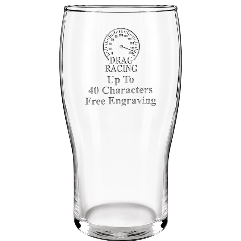 19.3oz BELFAST BEER GLASS