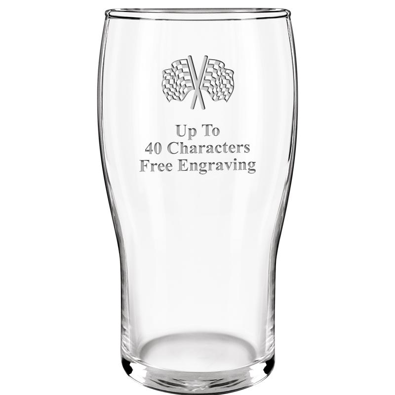 19.3oz BELFAST BEER GLASS