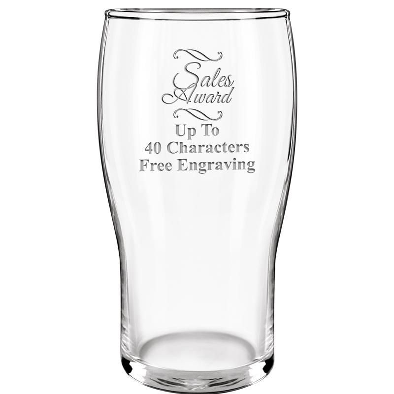 19.3oz BELFAST BEER GLASS