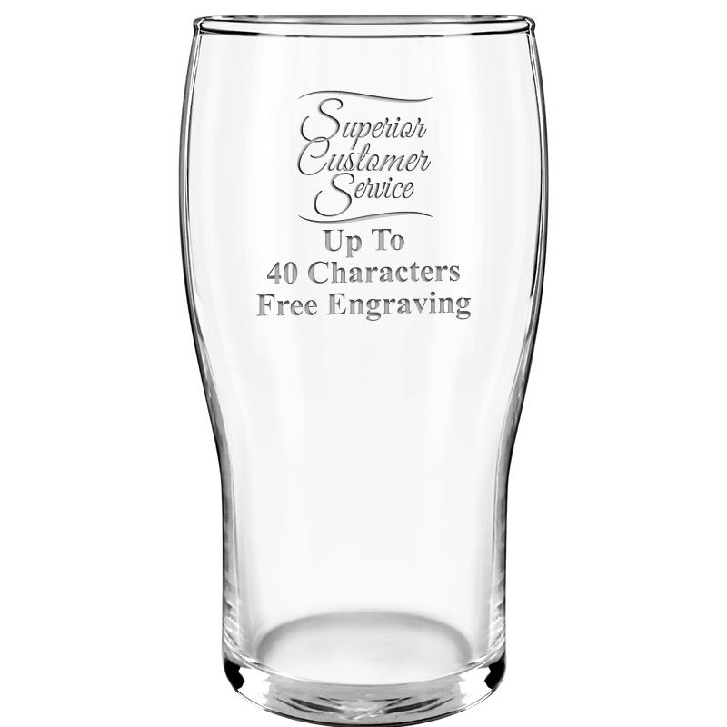19.3oz BELFAST BEER GLASS