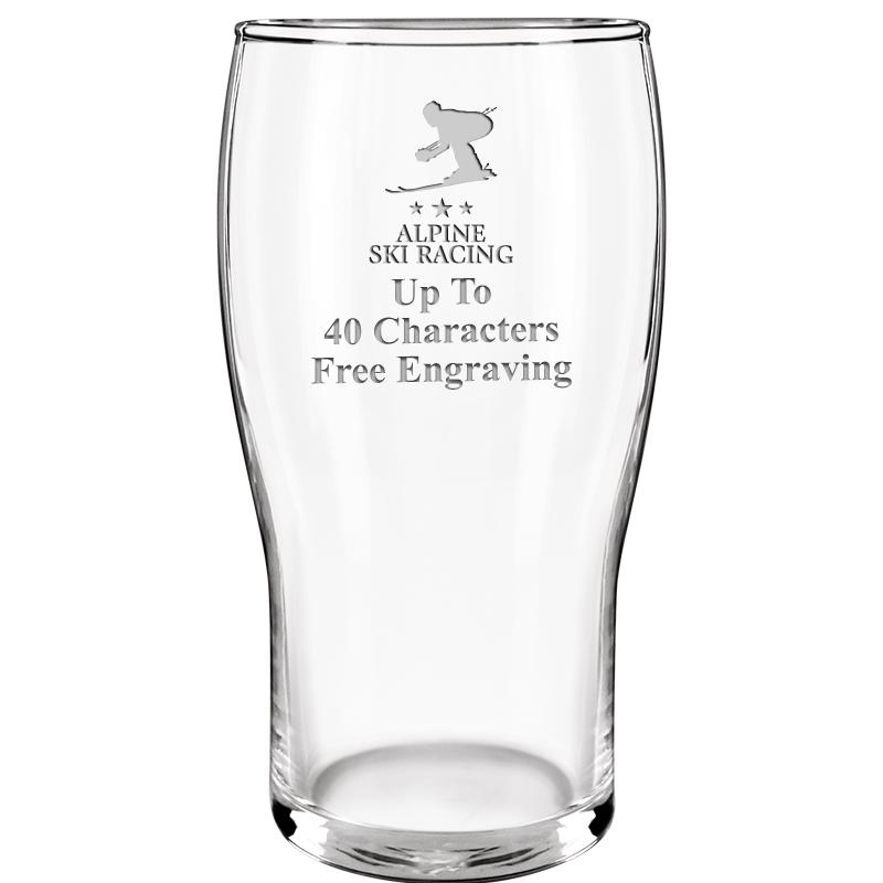 19.3oz BELFAST BEER GLASS