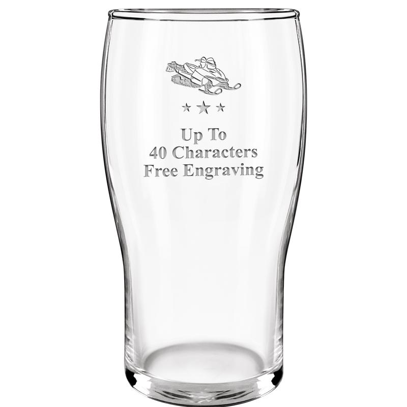 19.3oz BELFAST BEER GLASS