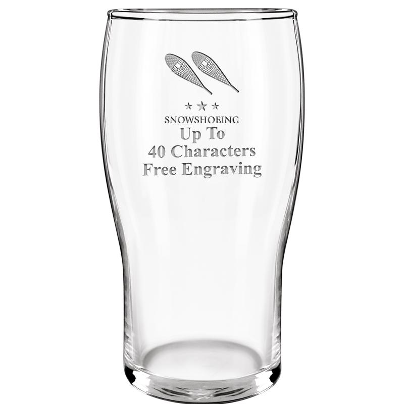 19.3oz BELFAST BEER GLASS