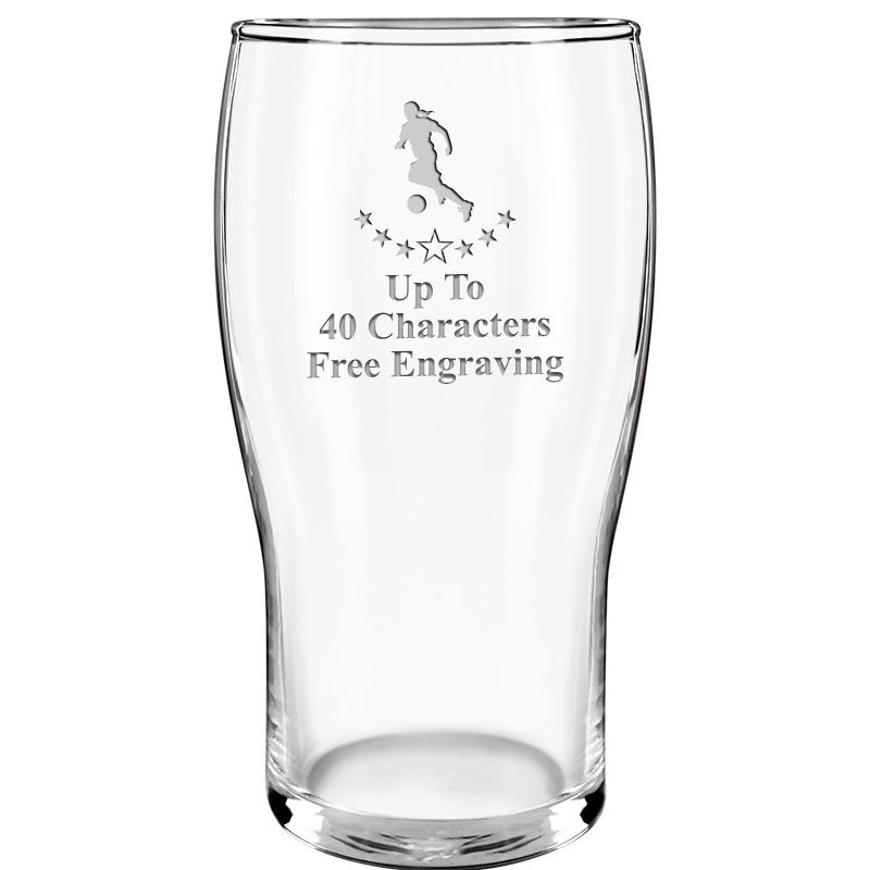 19.3oz BELFAST BEER GLASS