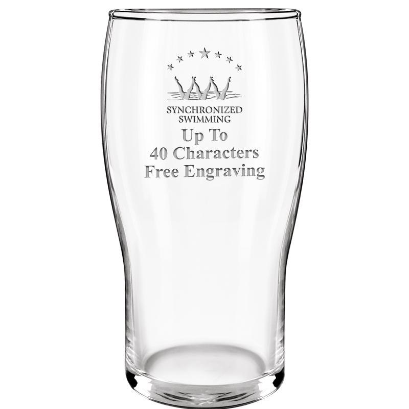19.3oz BELFAST BEER GLASS