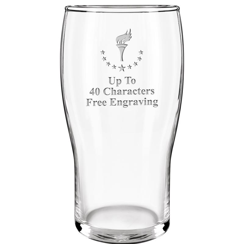 19.3oz BELFAST BEER GLASS