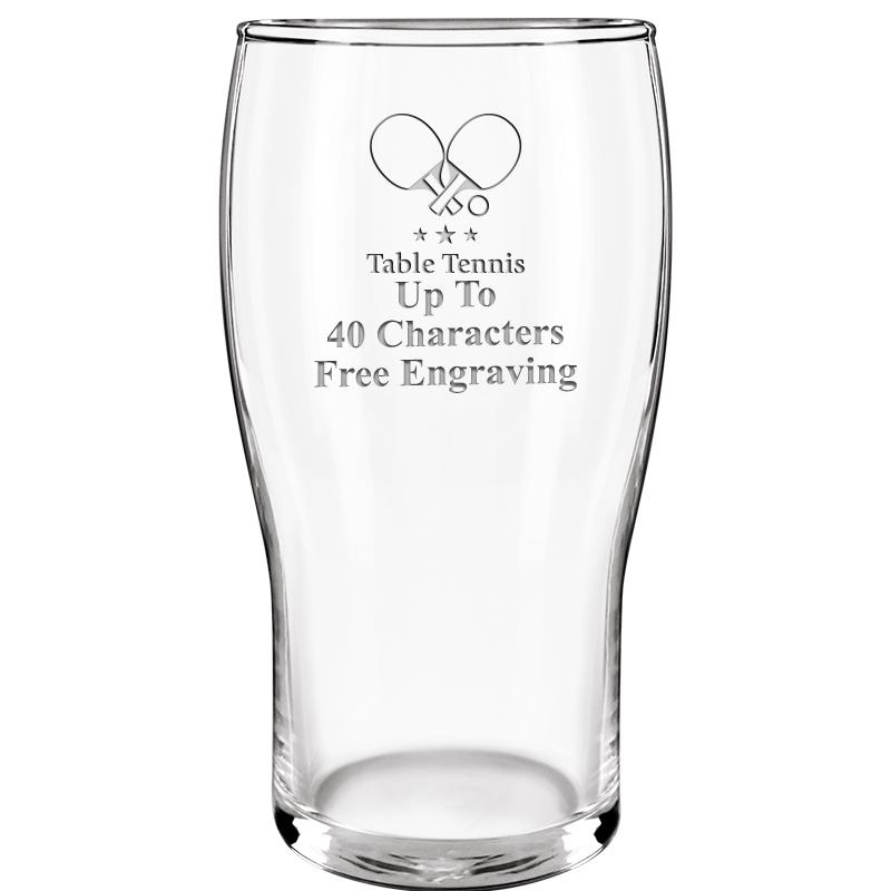 19.3oz BELFAST BEER GLASS