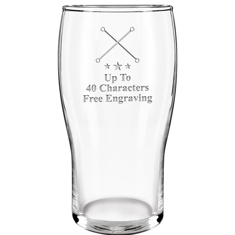 19.3oz BELFAST BEER GLASS
