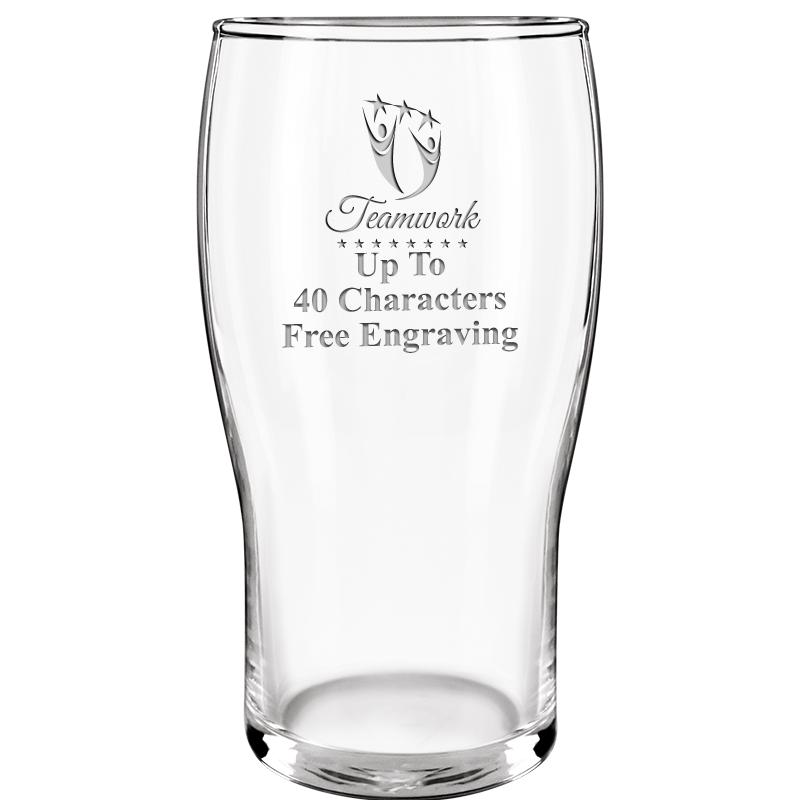 19.3oz BELFAST BEER GLASS
