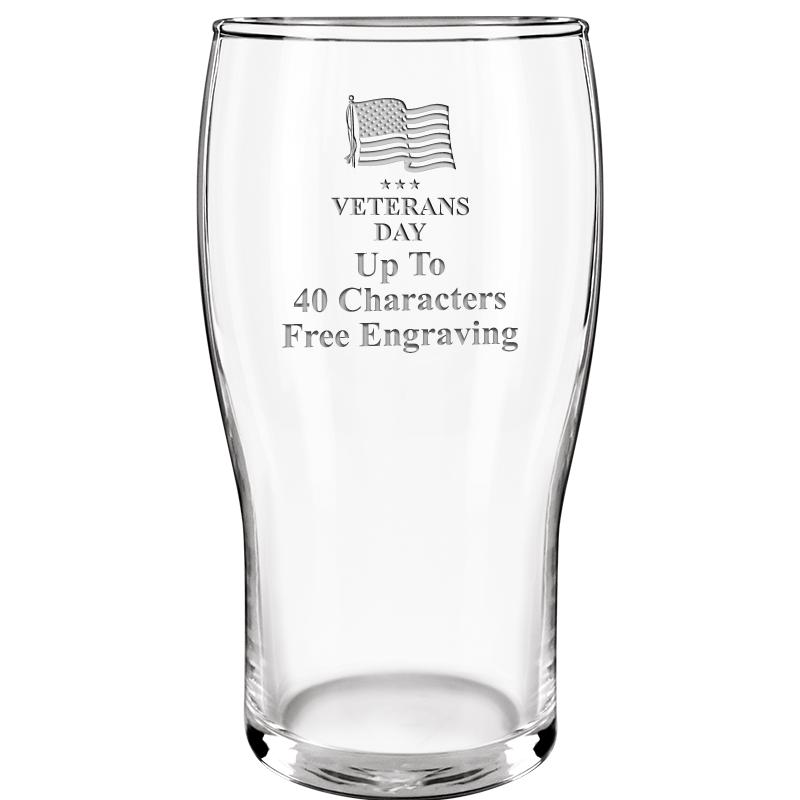 19.3oz BELFAST BEER GLASS