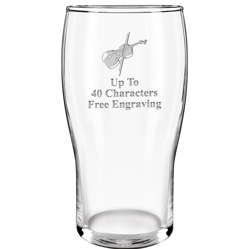 19.3oz BELFAST BEER GLASS