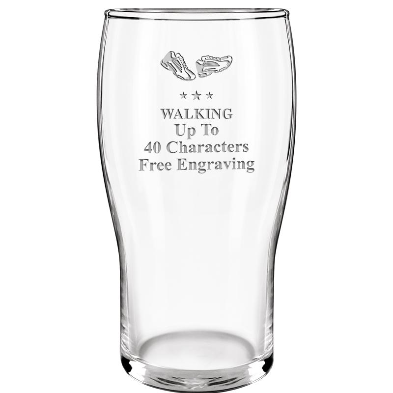19.3oz BELFAST BEER GLASS