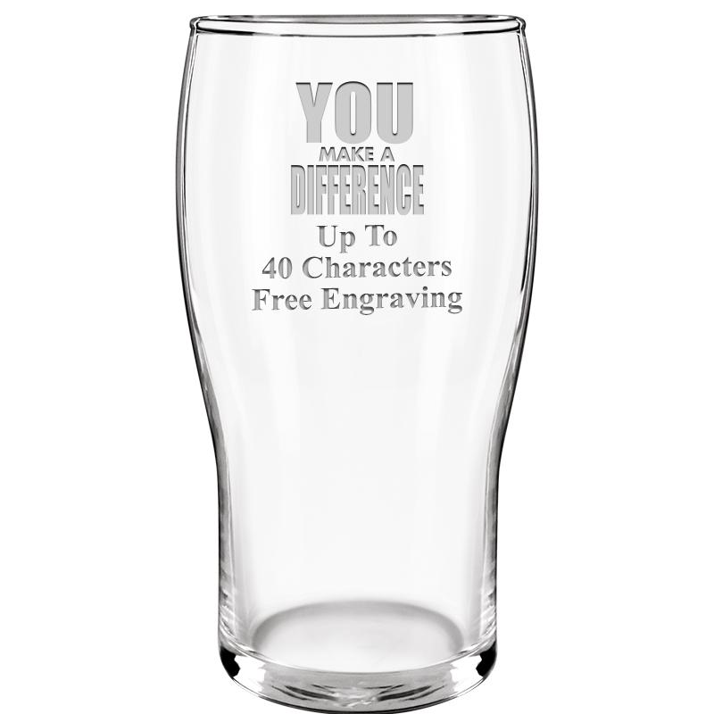 19.3oz BELFAST BEER GLASS