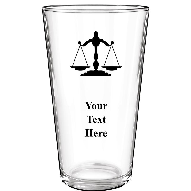 16OZ COLOR BEER GLASS