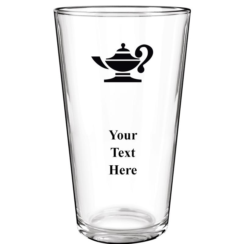 16OZ COLOR BEER GLASS