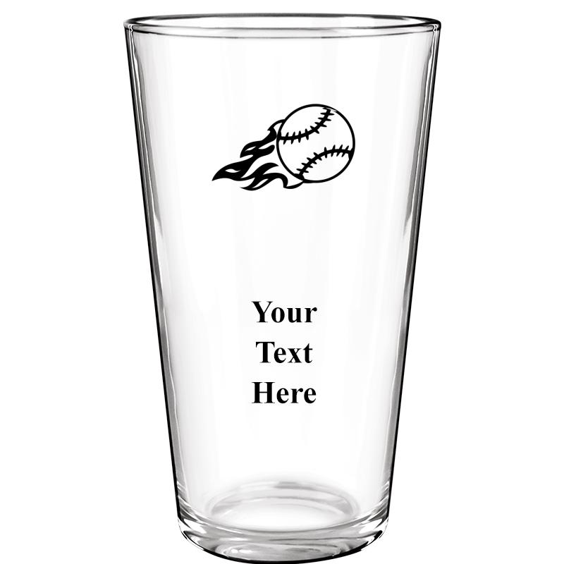 16OZ COLOR BEER GLASS