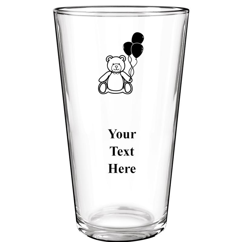 16OZ COLOR BEER GLASS