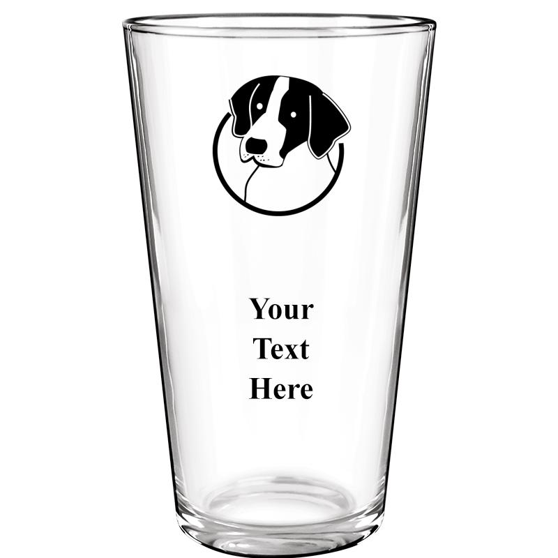 16OZ COLOR BEER GLASS