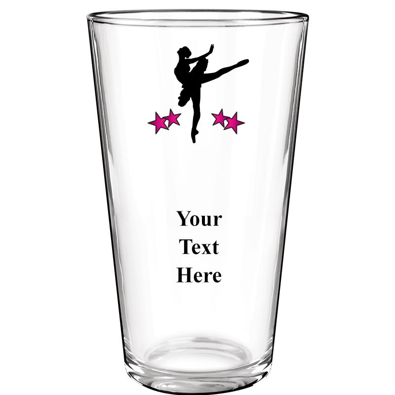 16OZ COLOR BEER GLASS