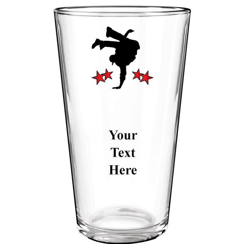 16OZ COLOR BEER GLASS