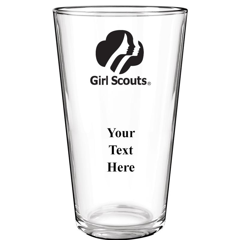 16OZ COLOR BEER GLASS