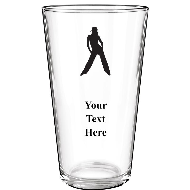 16OZ COLOR BEER GLASS