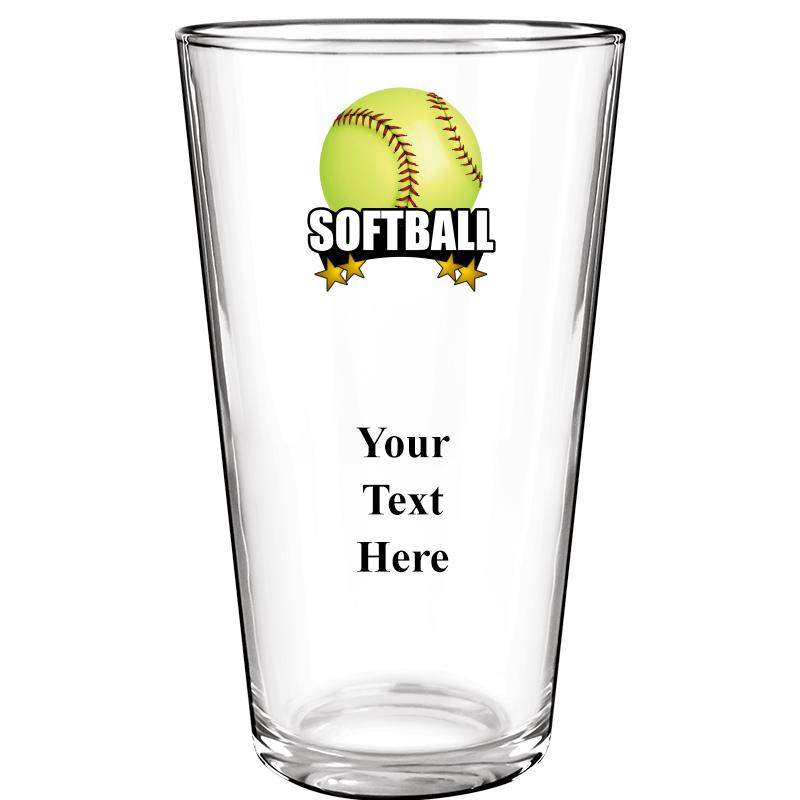 16OZ COLOR BEER GLASS