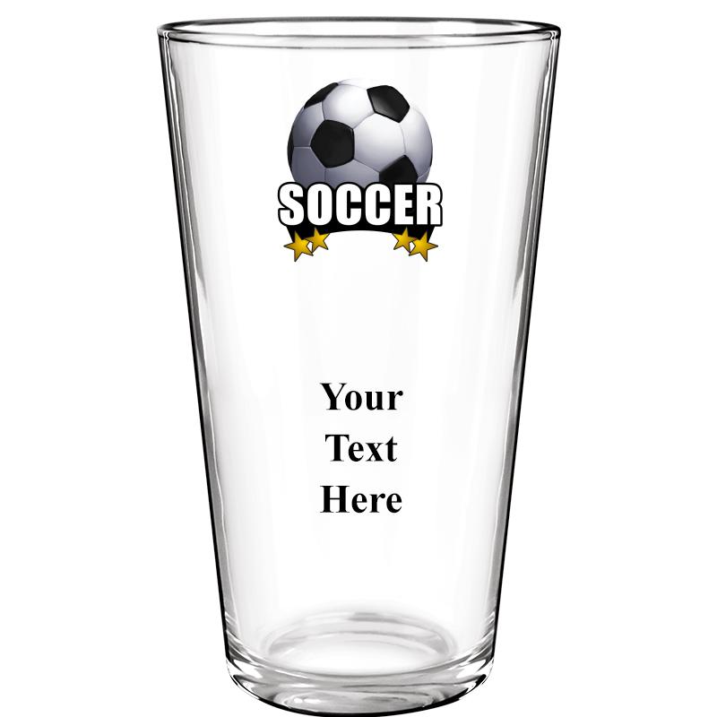 16OZ COLOR BEER GLASS