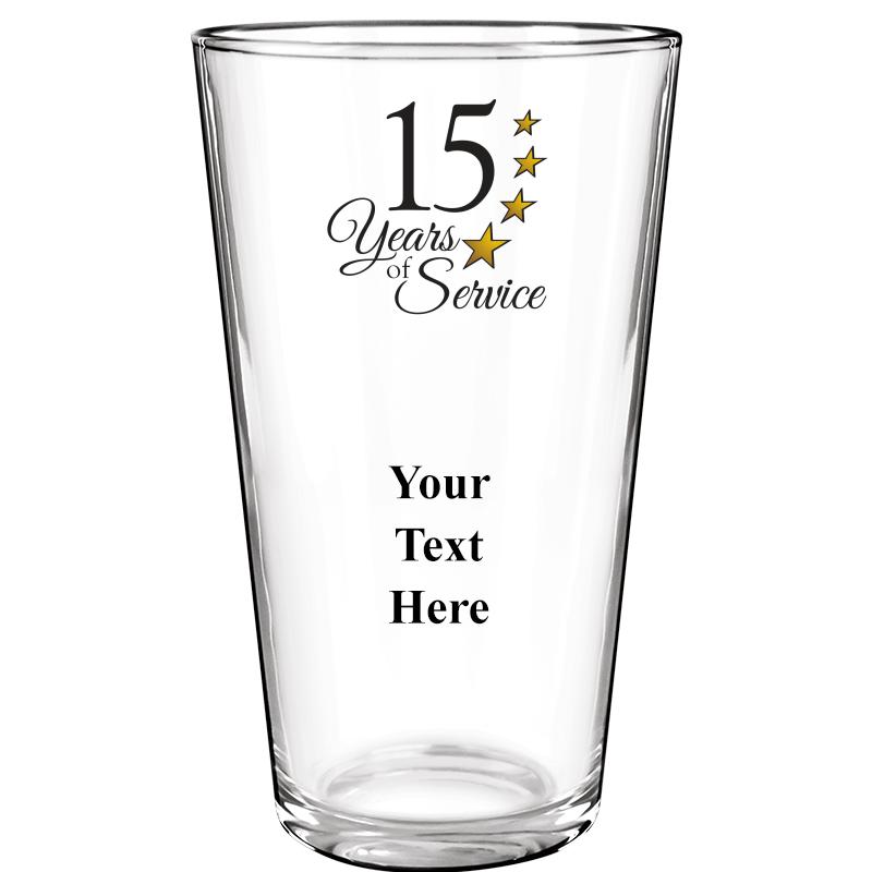 16OZ COLOR BEER GLASS