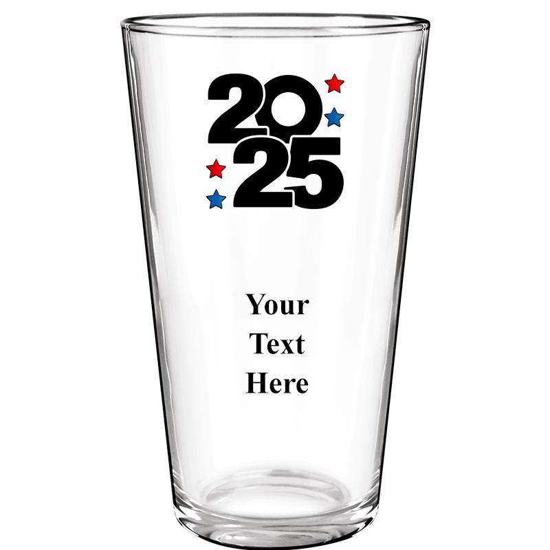 16OZ COLOR BEER GLASS