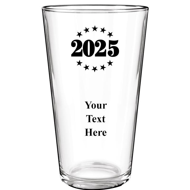 16OZ COLOR BEER GLASS