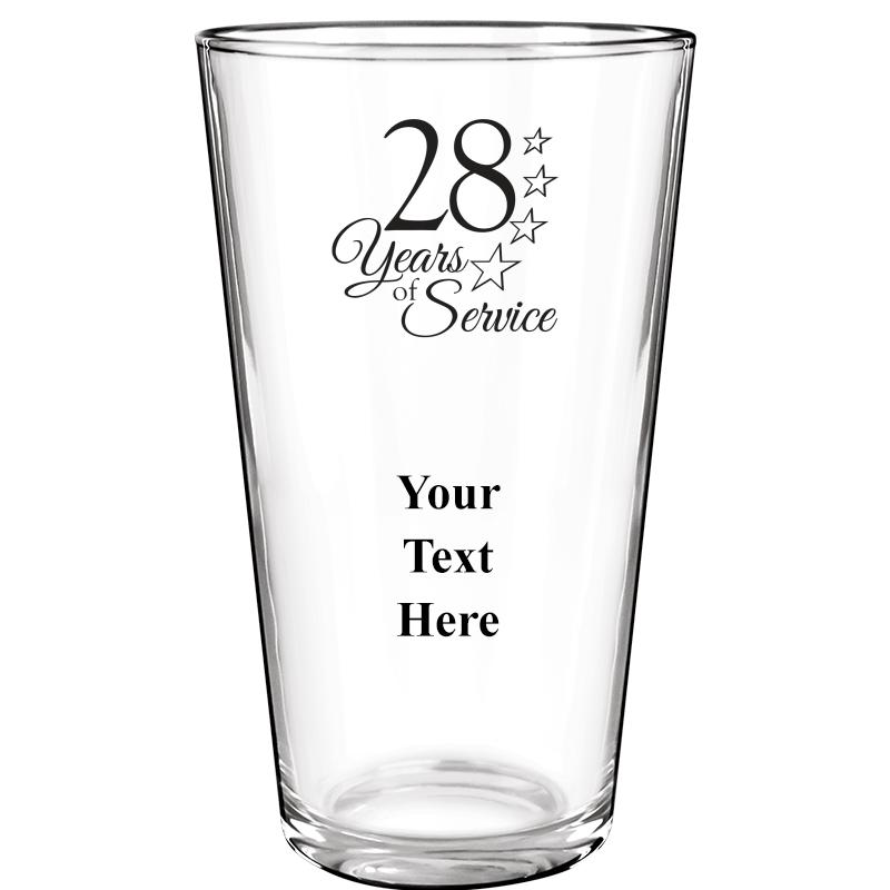 16OZ COLOR BEER GLASS