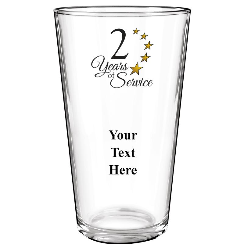 16OZ COLOR BEER GLASS