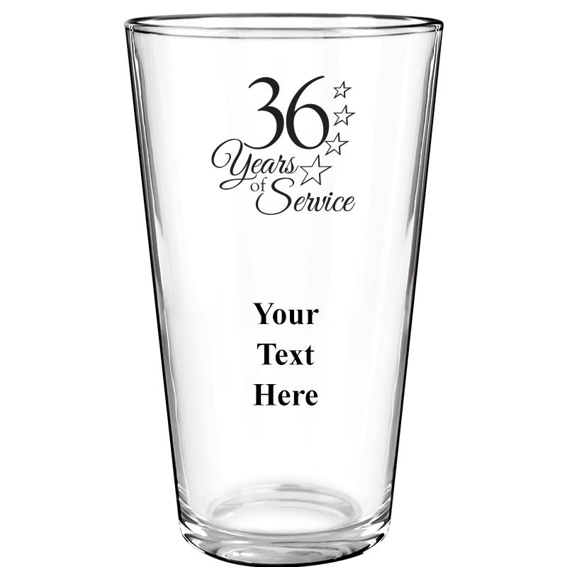 16OZ COLOR BEER GLASS
