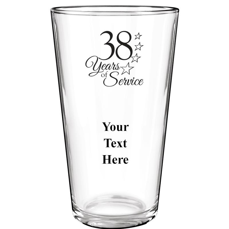 16OZ COLOR BEER GLASS