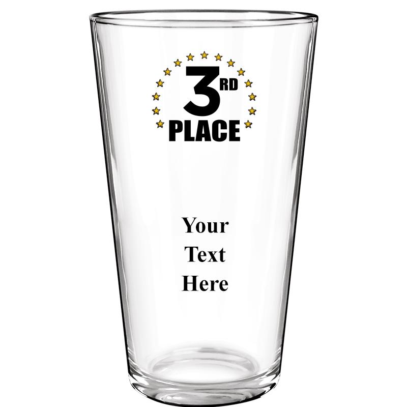 16OZ COLOR BEER GLASS