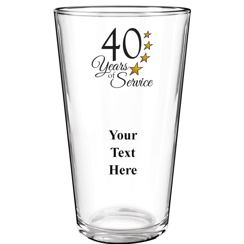 16OZ COLOR BEER GLASS