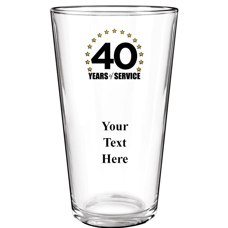16OZ COLOR BEER GLASS
