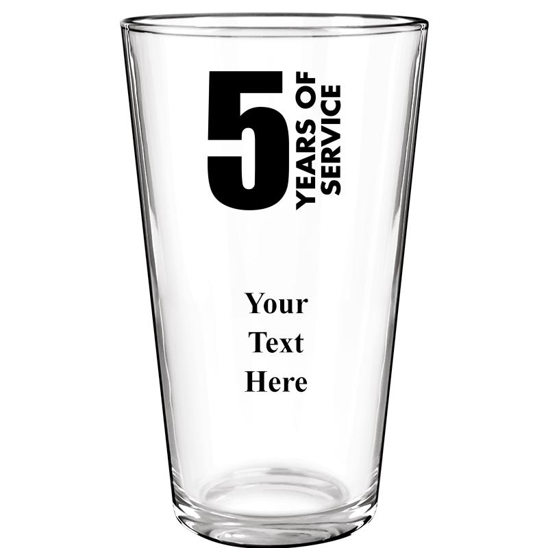 16OZ COLOR BEER GLASS