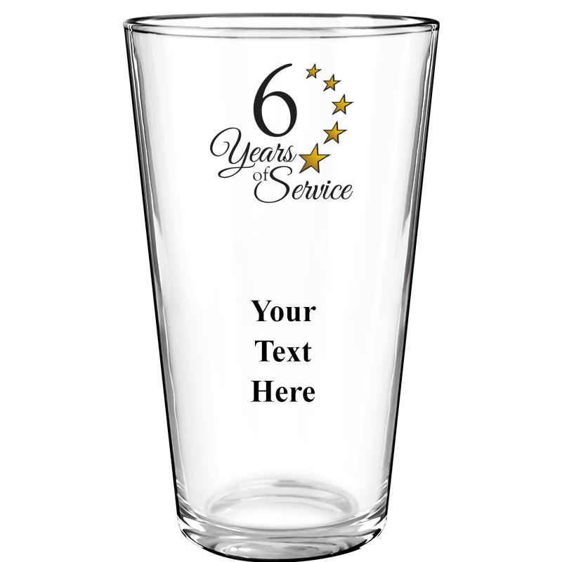 16OZ COLOR BEER GLASS